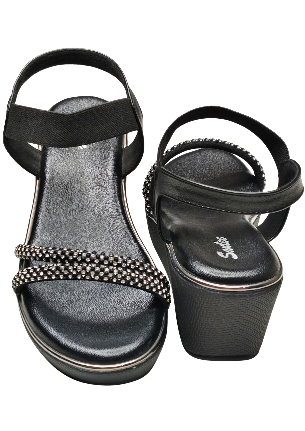 Women Black Heel Sandal