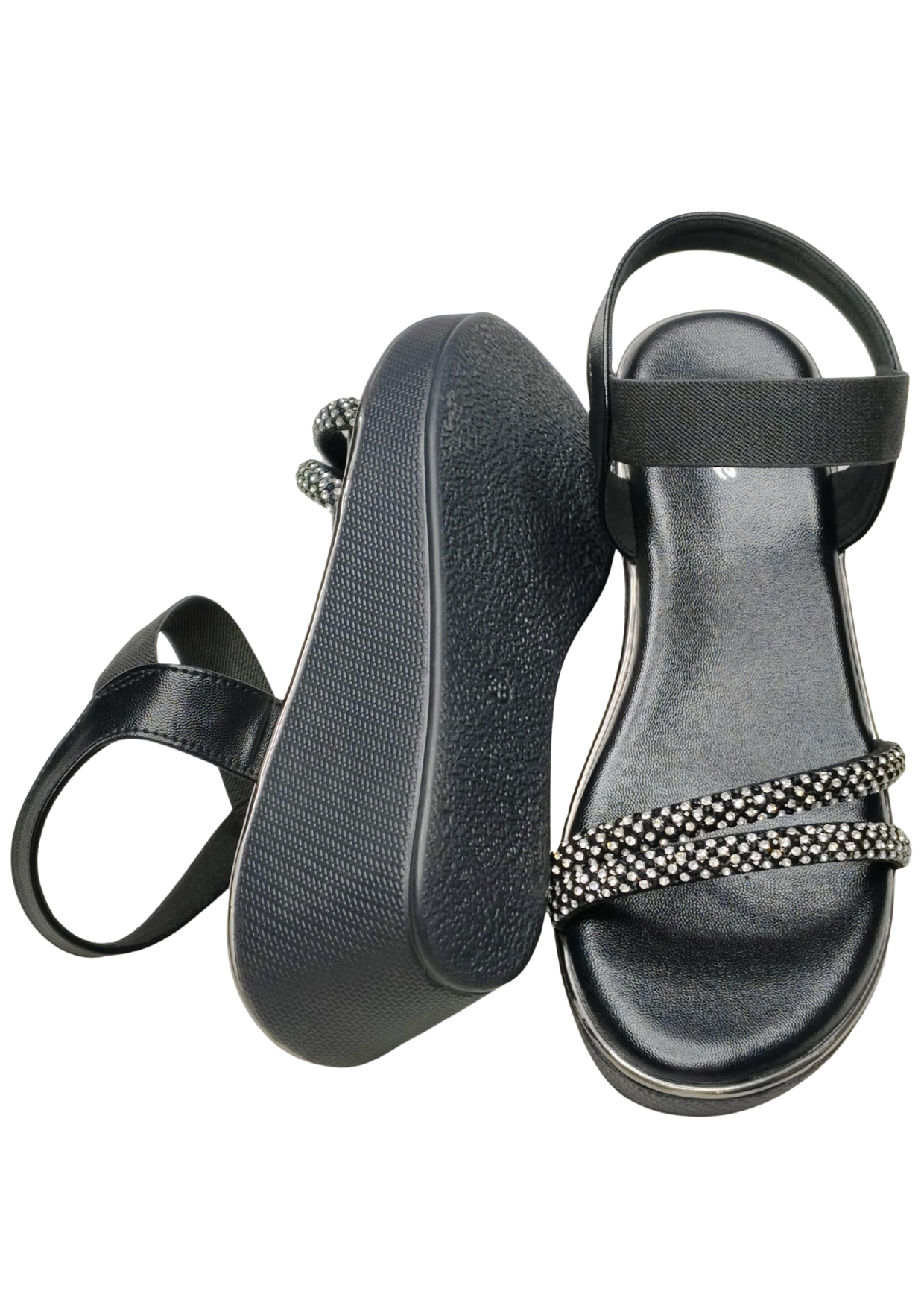 Women Black Heel Sandal