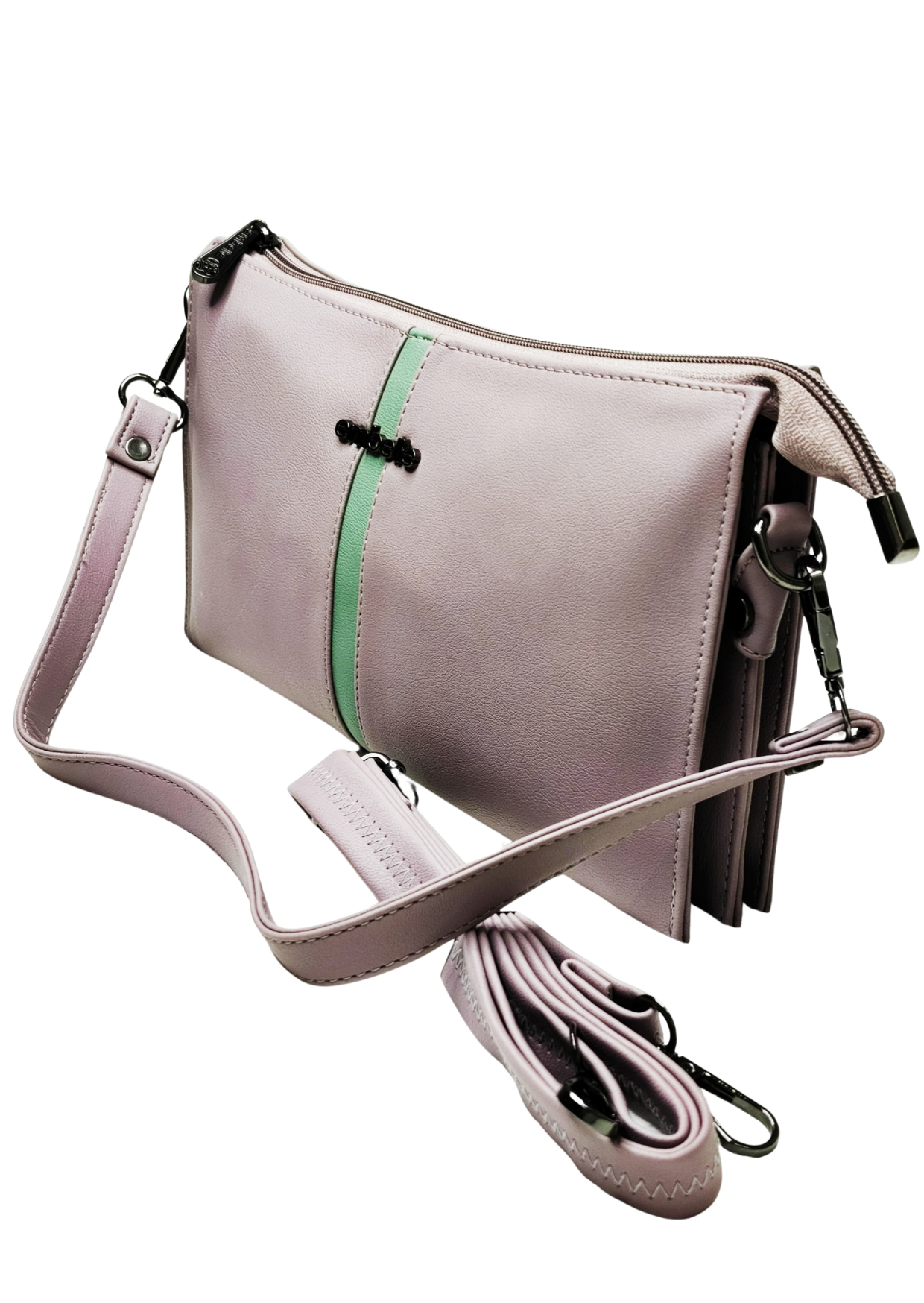 Women Light Purple Sling Bag