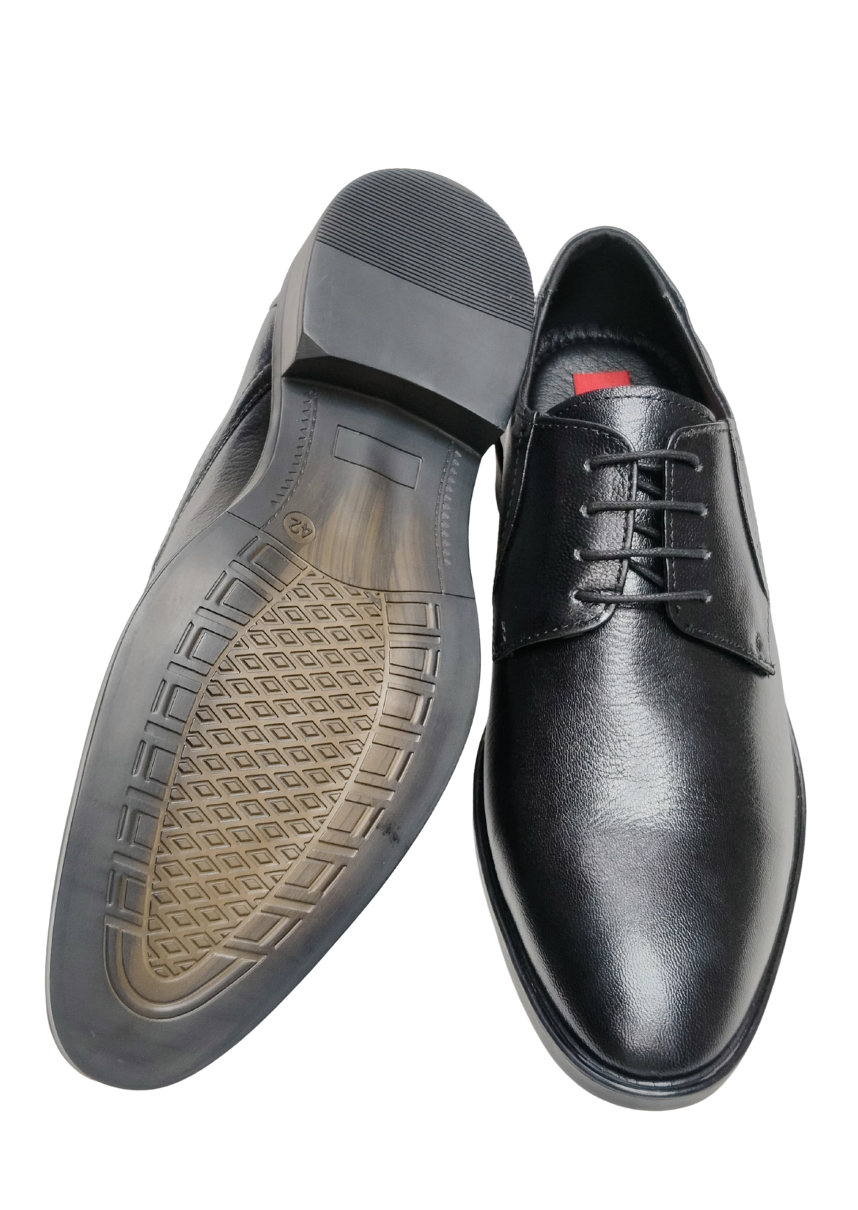 Men Black Leather Formal Shoes