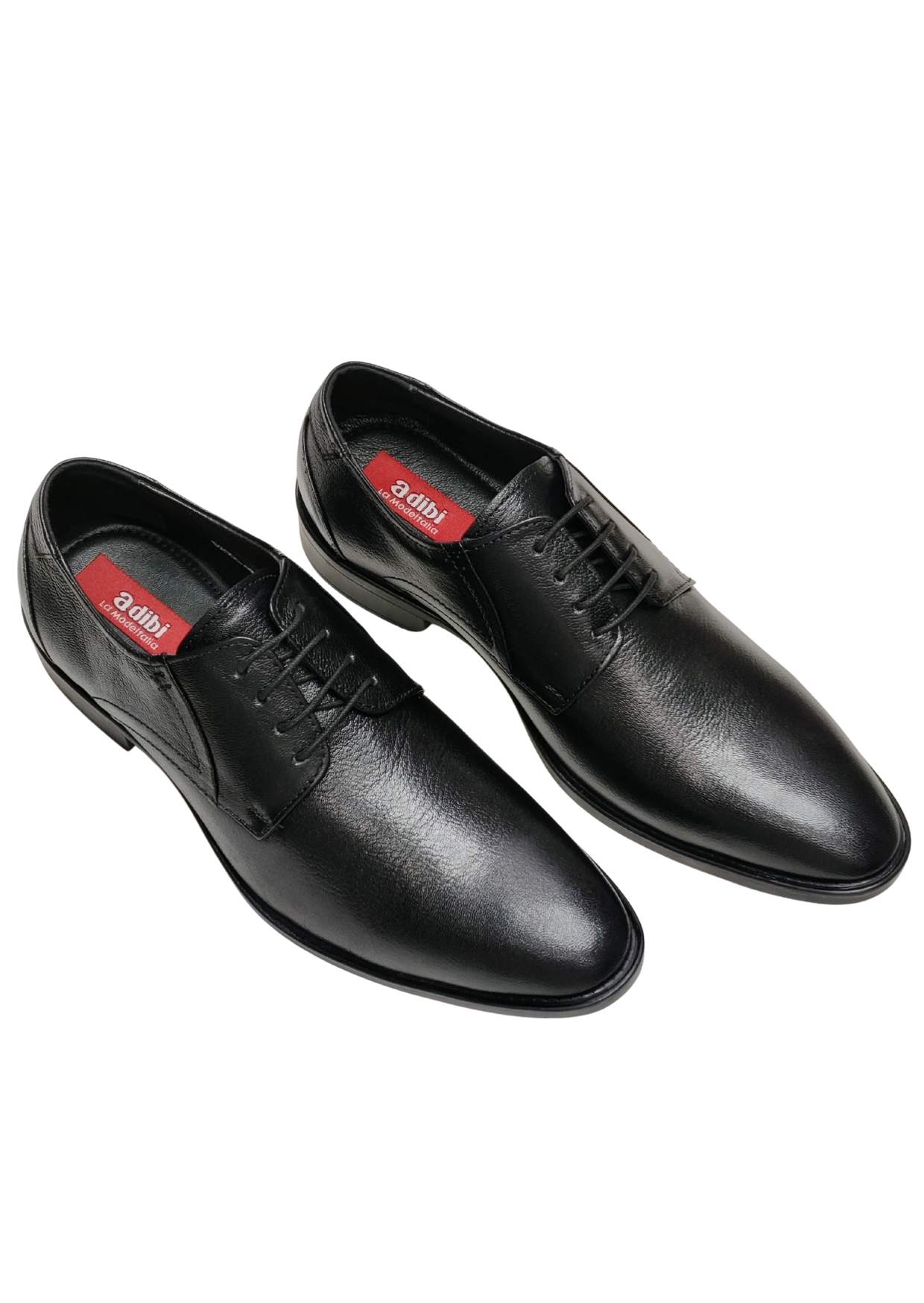 Men Black Leather Formal Shoes
