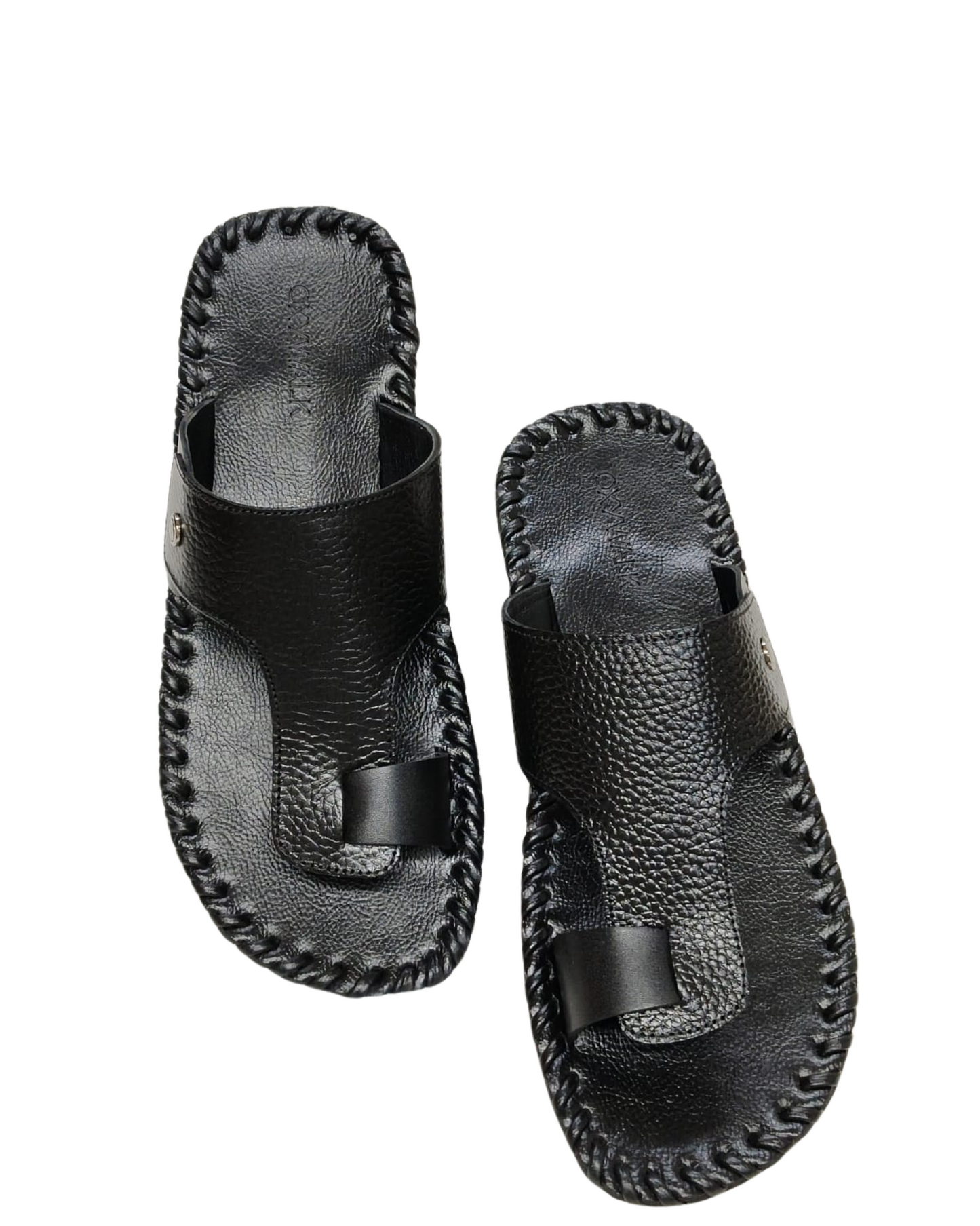 Men Black Thumb Chappal