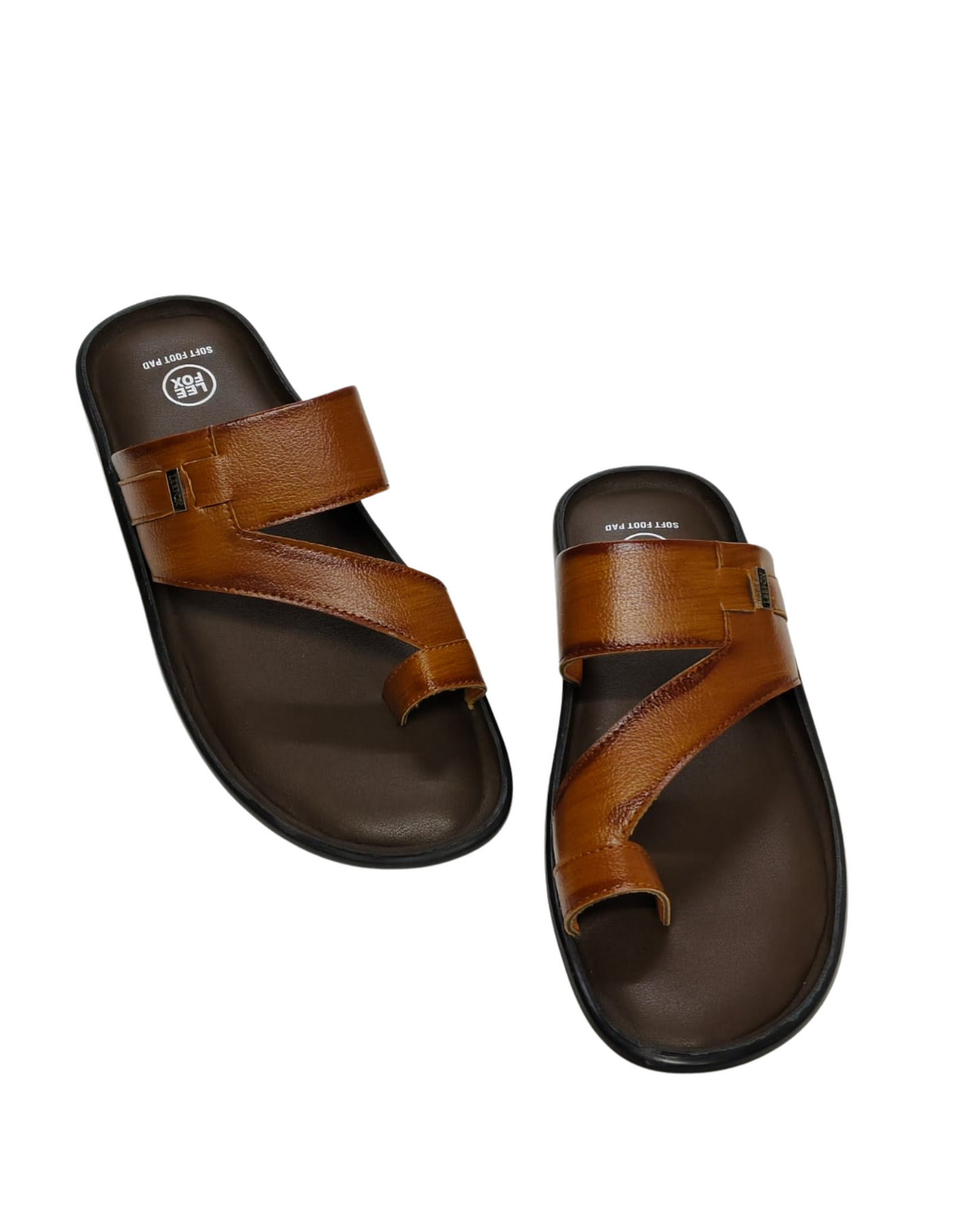 Men Brown Thumb Chappal