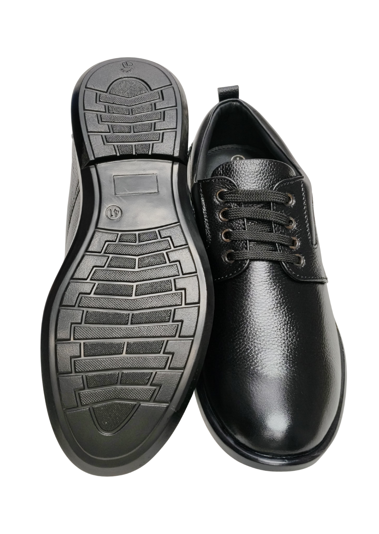 Men Black Leather Formal Shoes