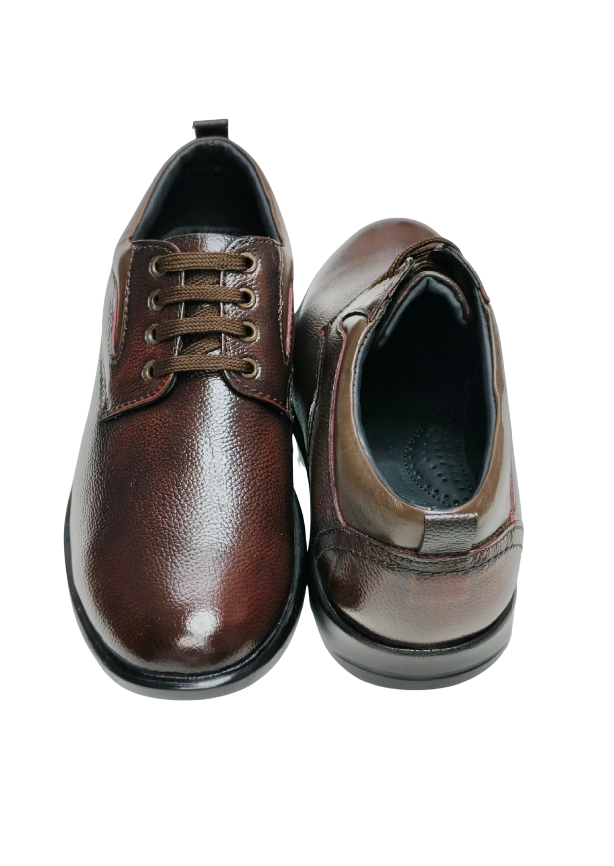 Men Brown Leather Formal Shoes