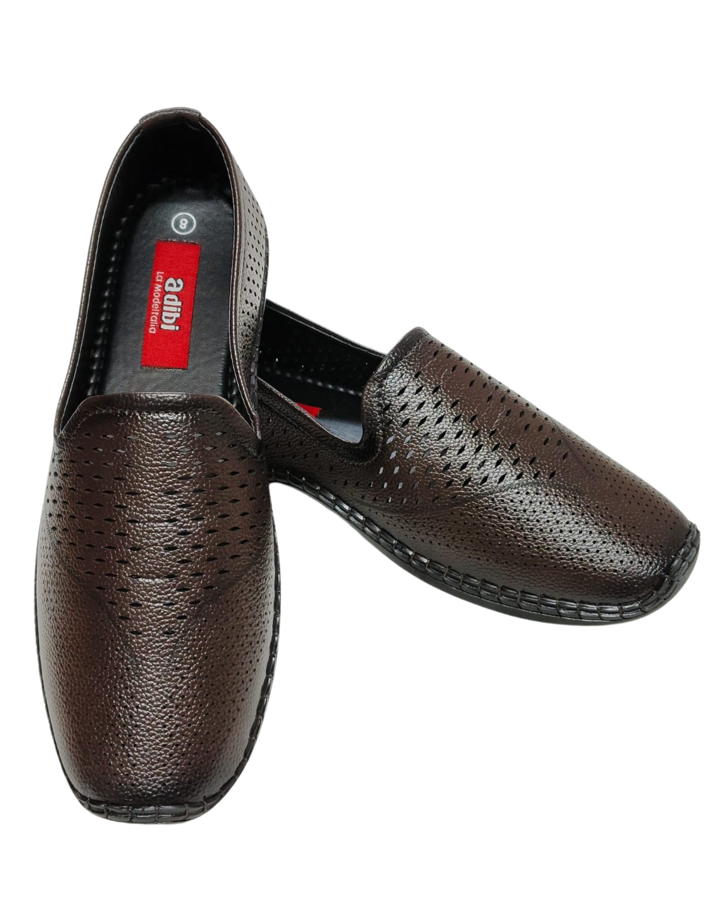 Brown Leather Loafers