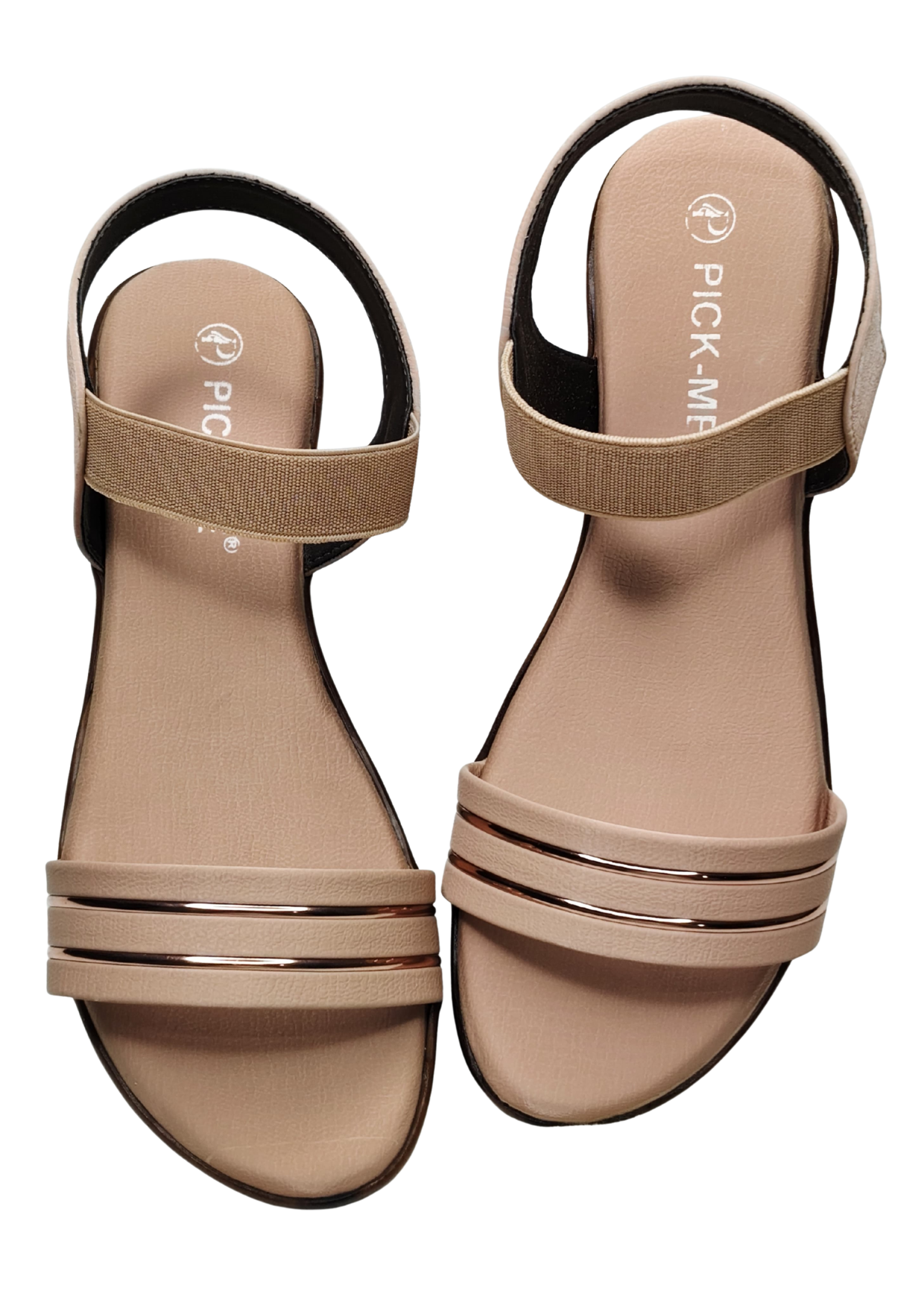Women Peach Casual Sandal