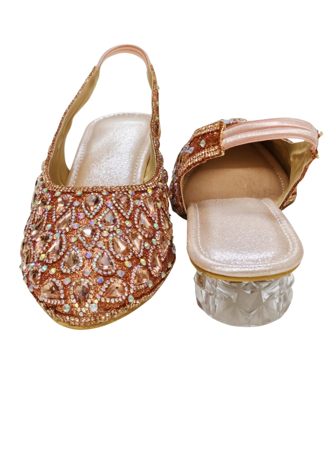 Women Pink Ethnic Balley