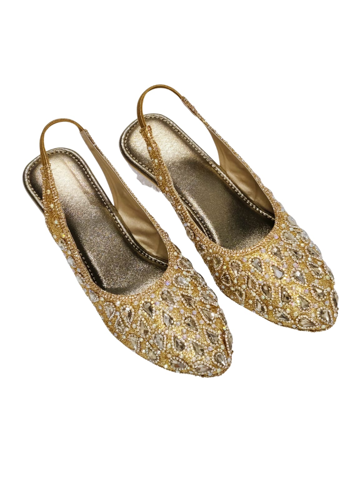 Women Gold Ethnic Balley