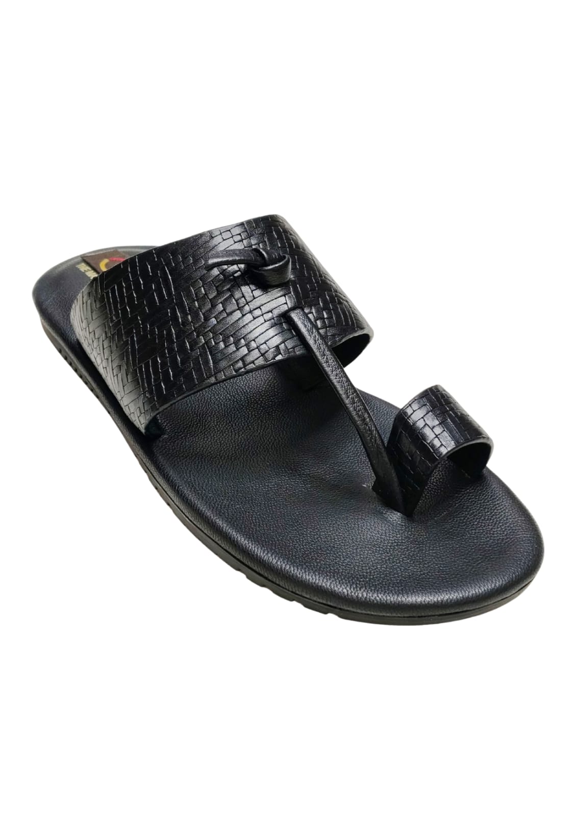 Men Black Kolhapuri