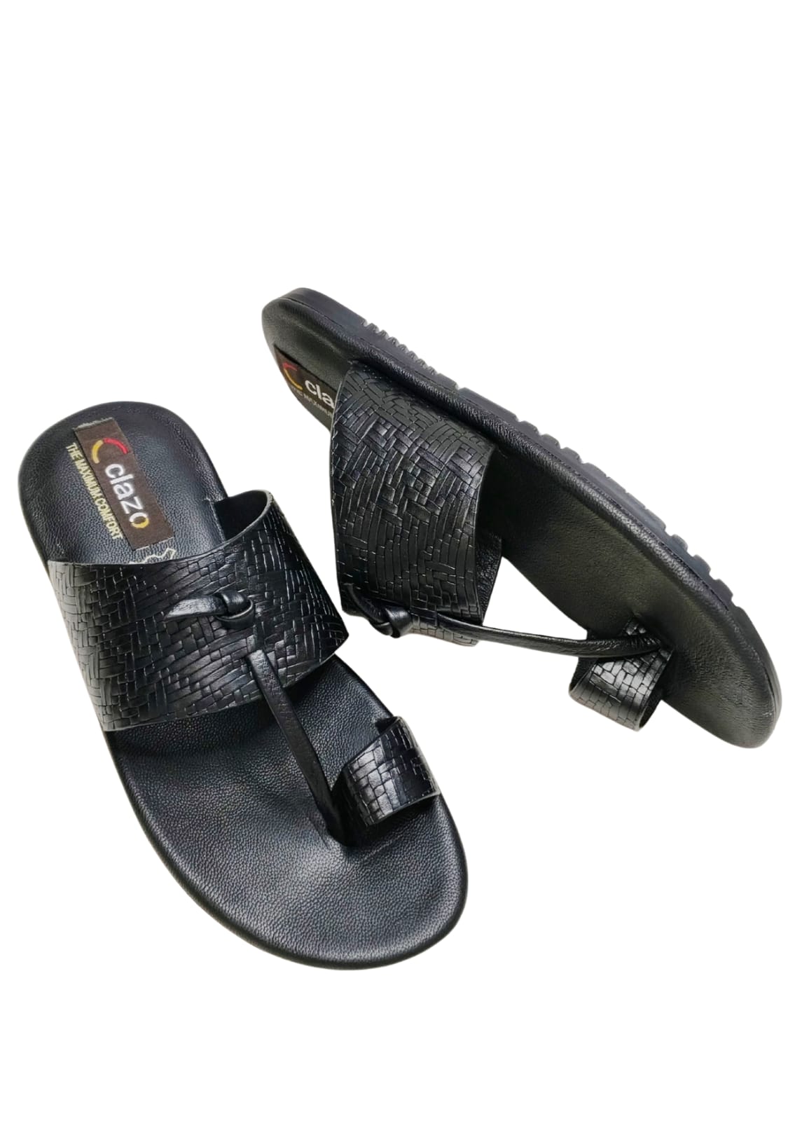 Men Black Kolhapuri