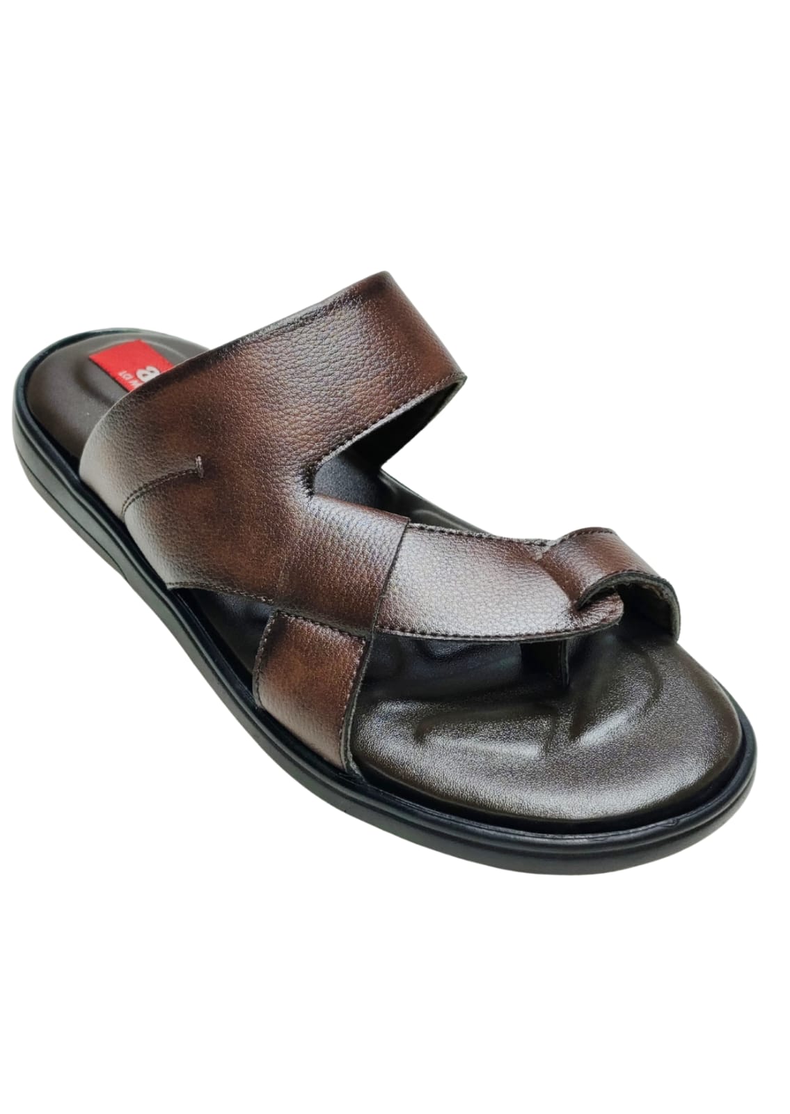 Men Brown Thumb Casual Chappal