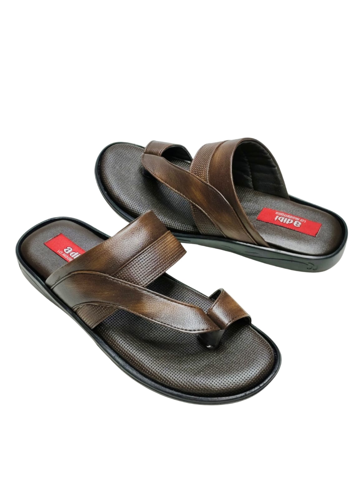 Men Brown Thumb Casual Chappal