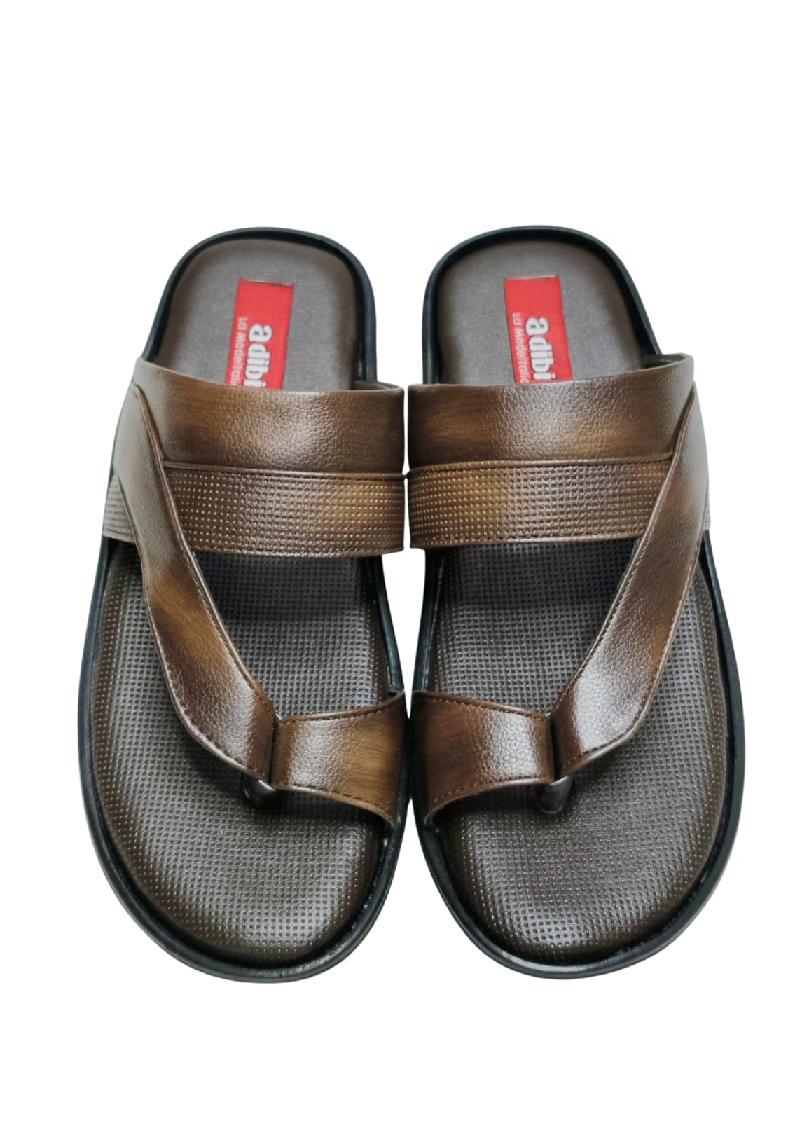 Men Brown Thumb Casual Chappal