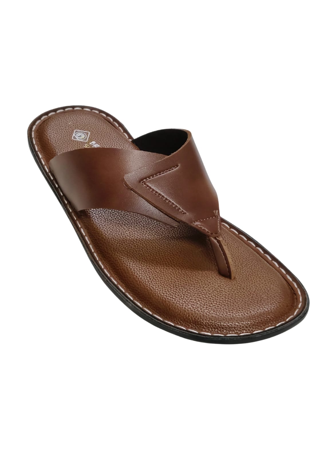 Men Tan Casual Chappal