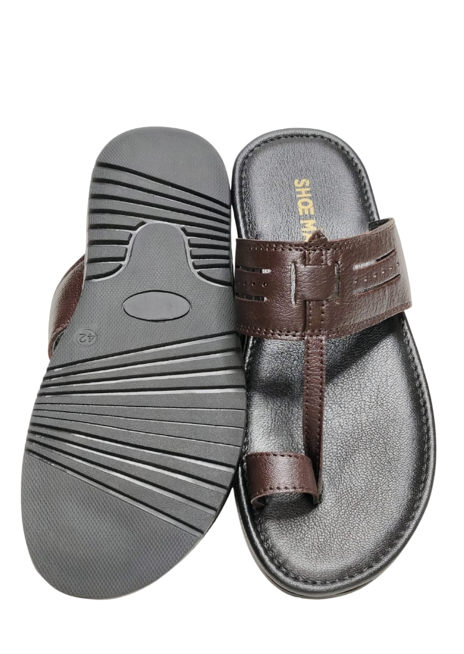 Men Brown Kolhapuri