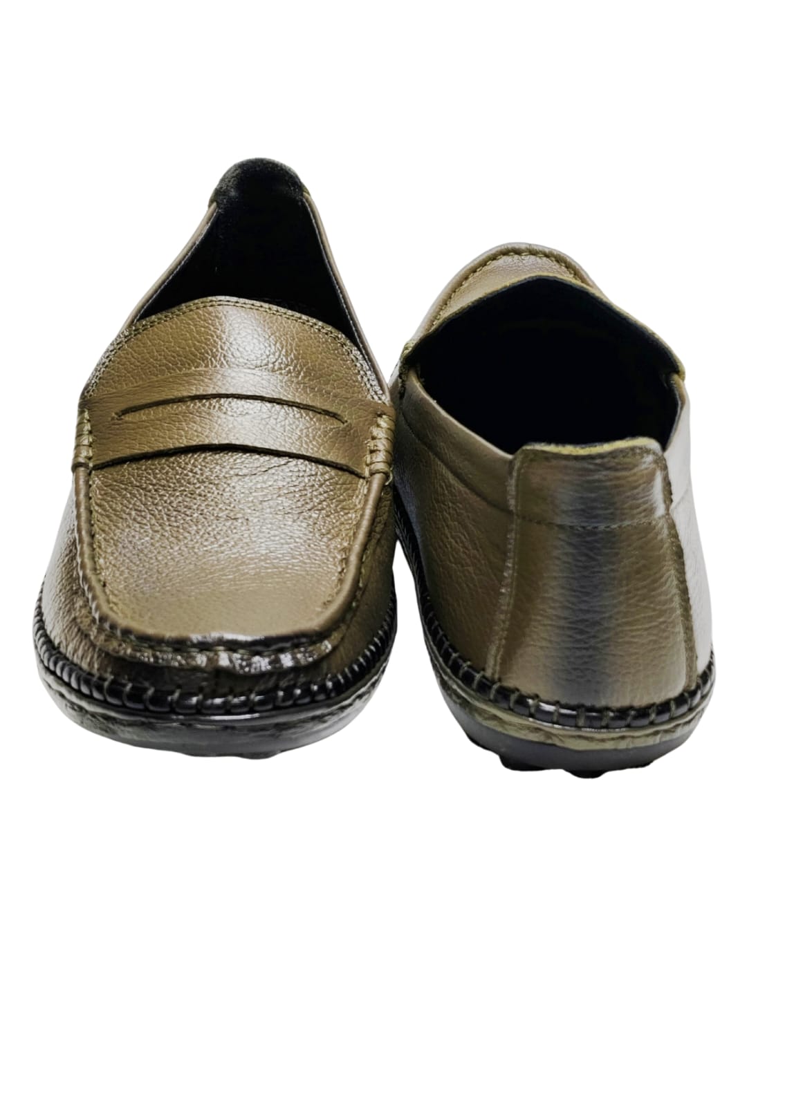 Men Olive Casual Loafers