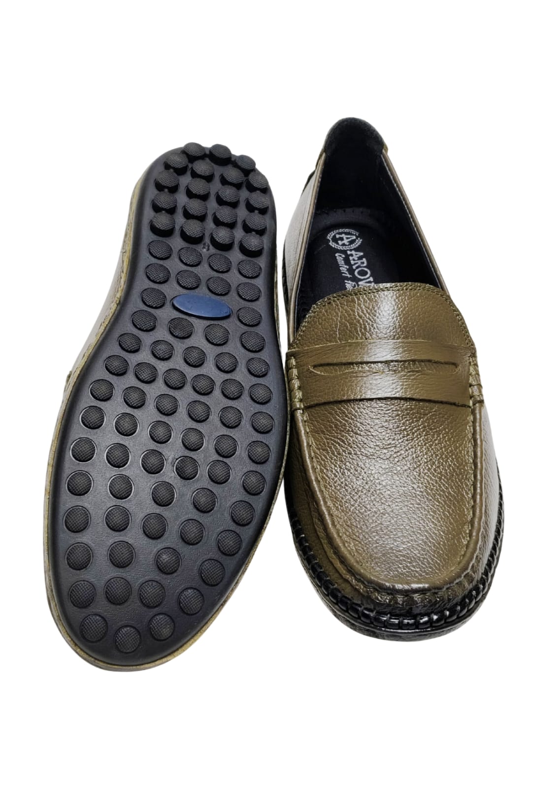 Men Olive Casual Loafers