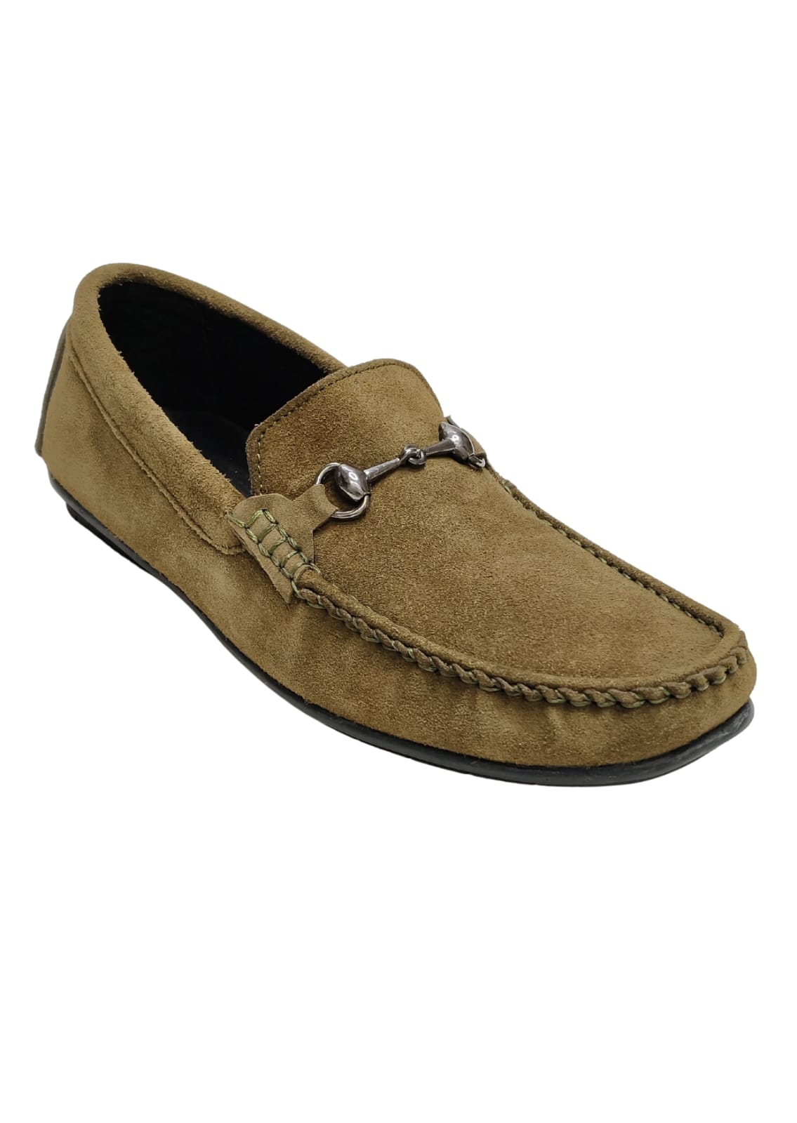 Men Olive Casual Loafers
