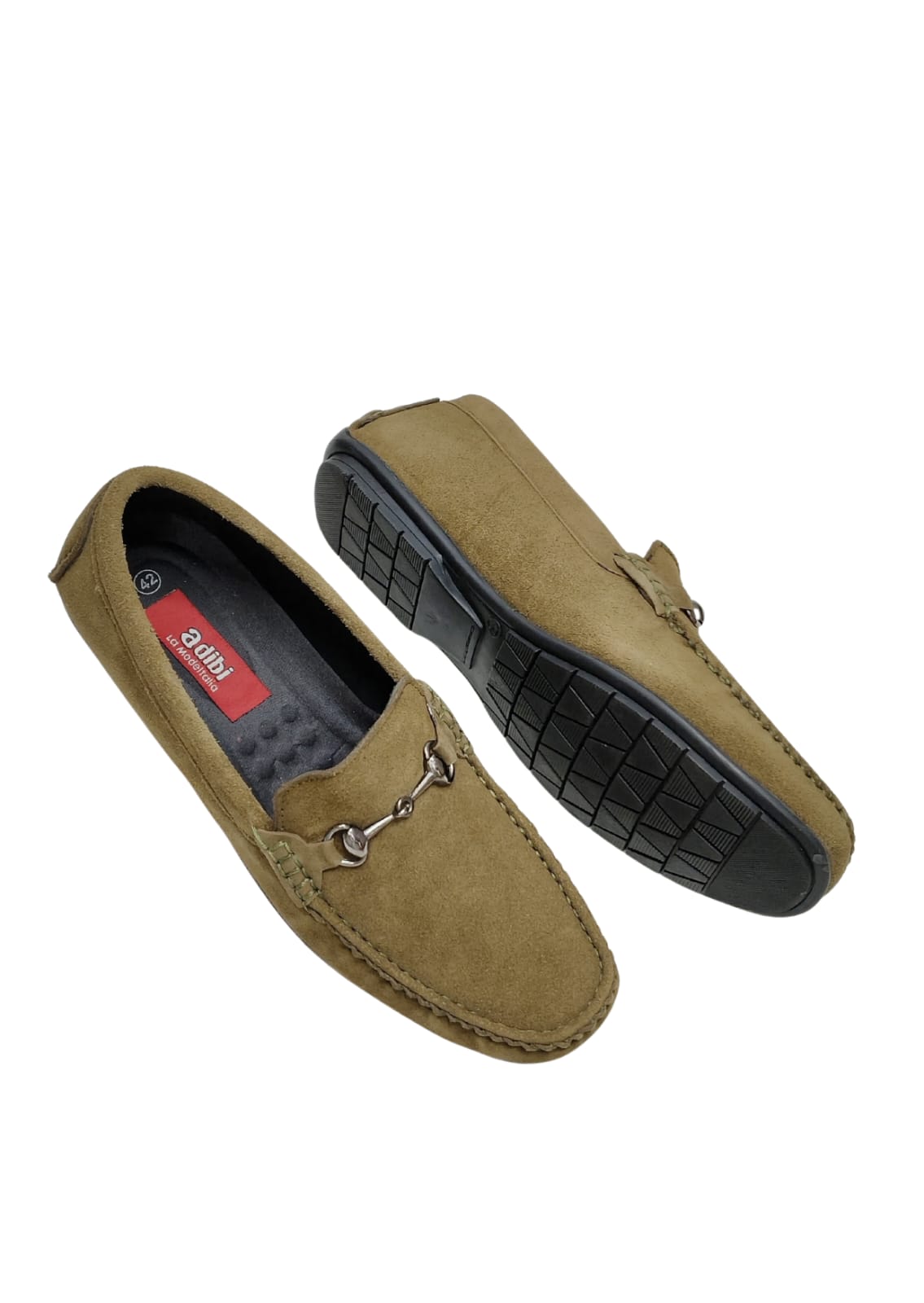 Men Olive Casual Loafers