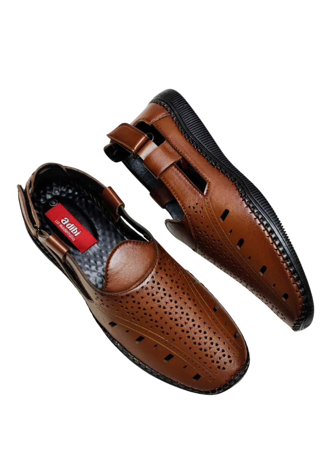 Men Tan Peshawari Shoes