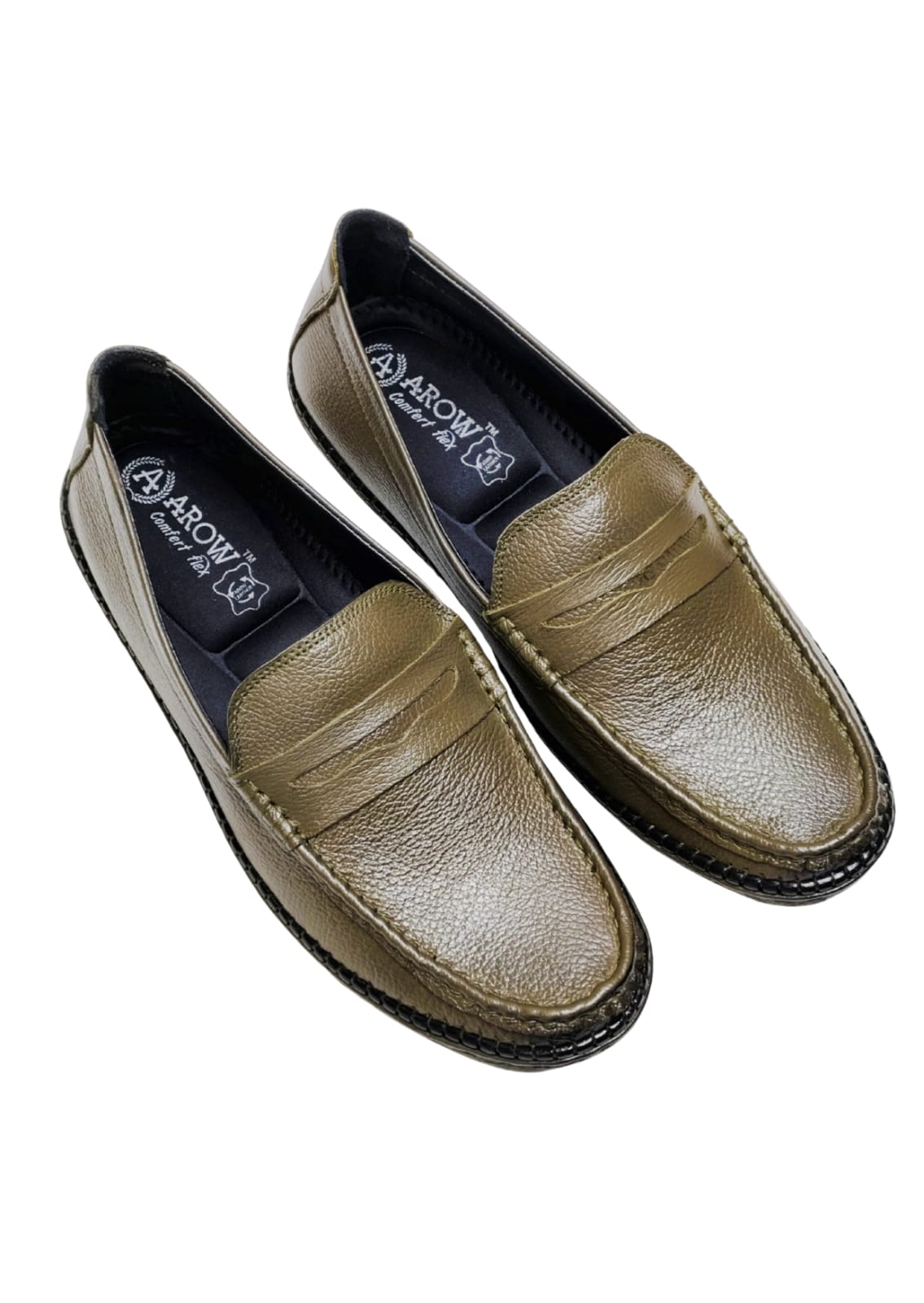Men Olive Casual Loafers