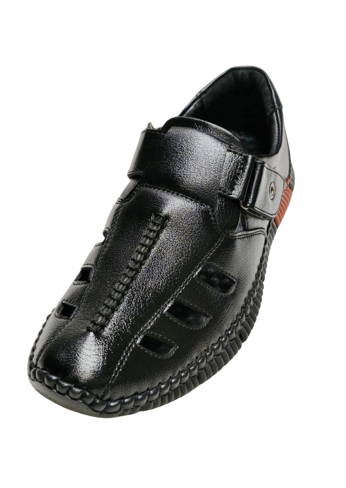 Men Black Shiny Bantoo