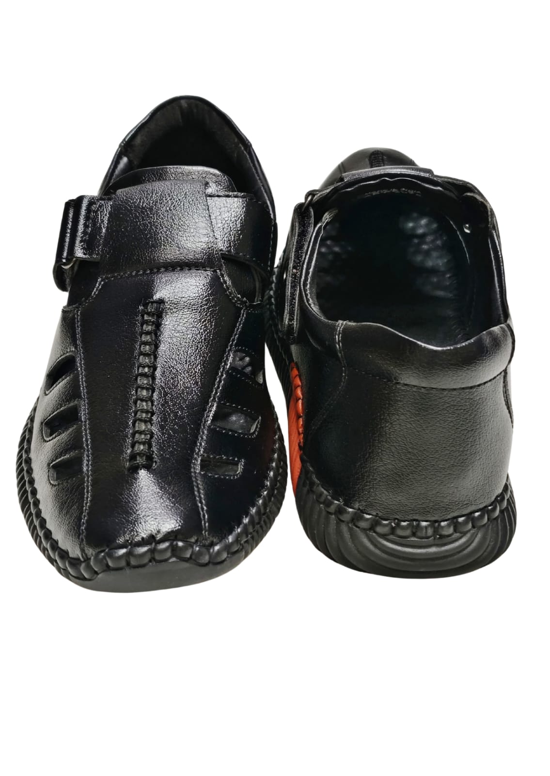 Men Black Shiny Bantoo
