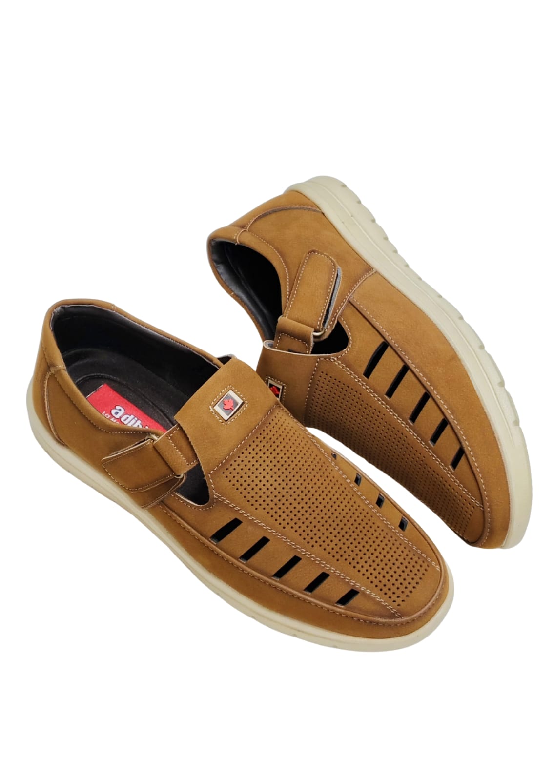 Men Tan Bantoo Shoes