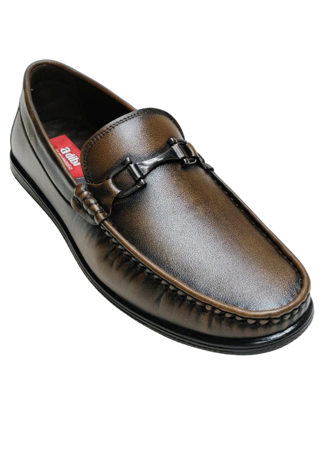 Men Tan Loafers
