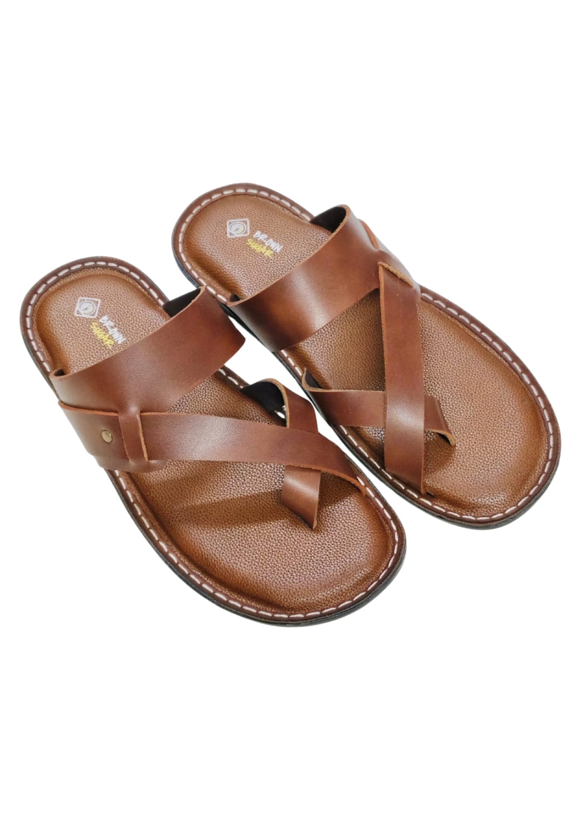 Men Tan Thumb Chappal