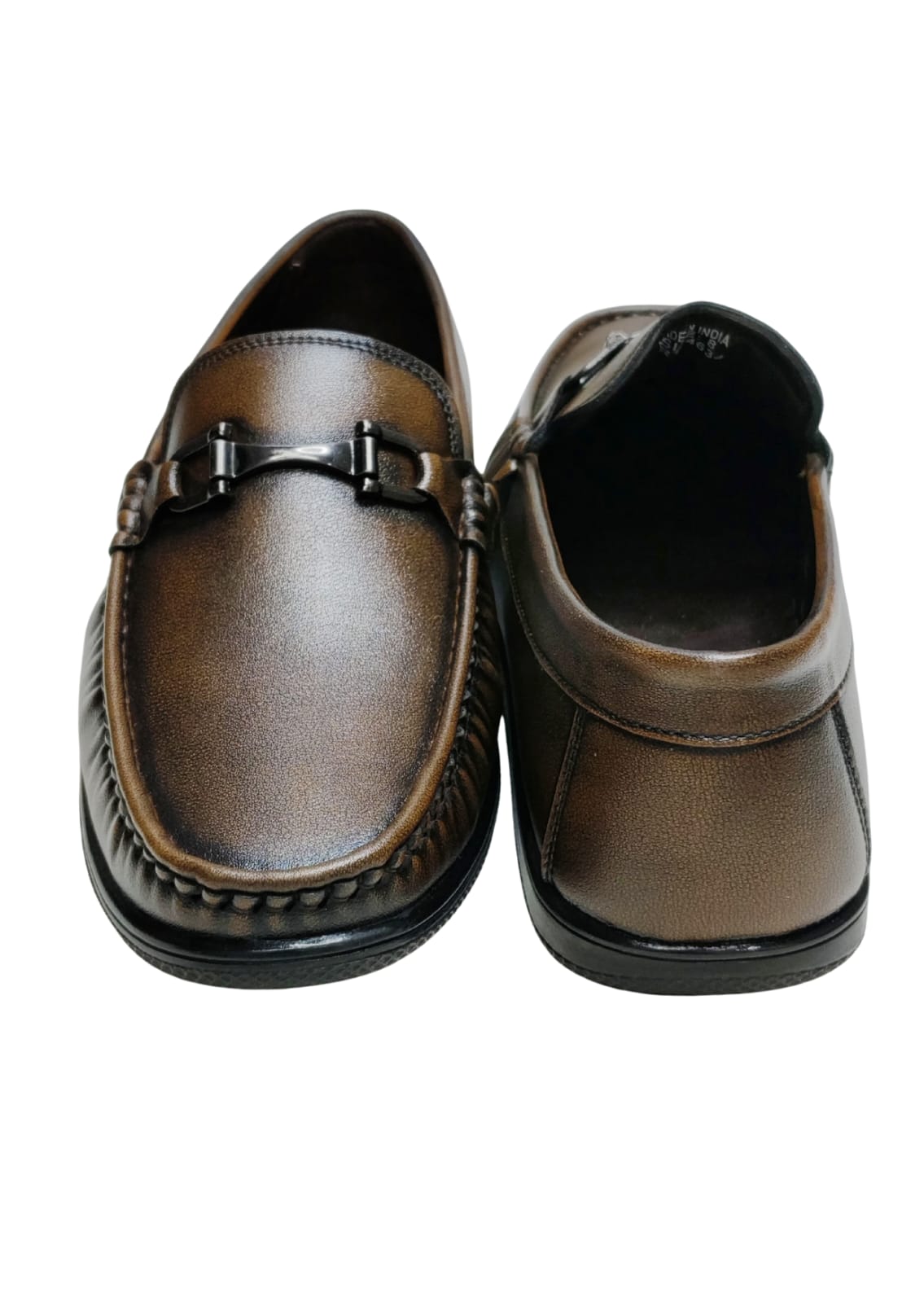 Men Tan Loafers