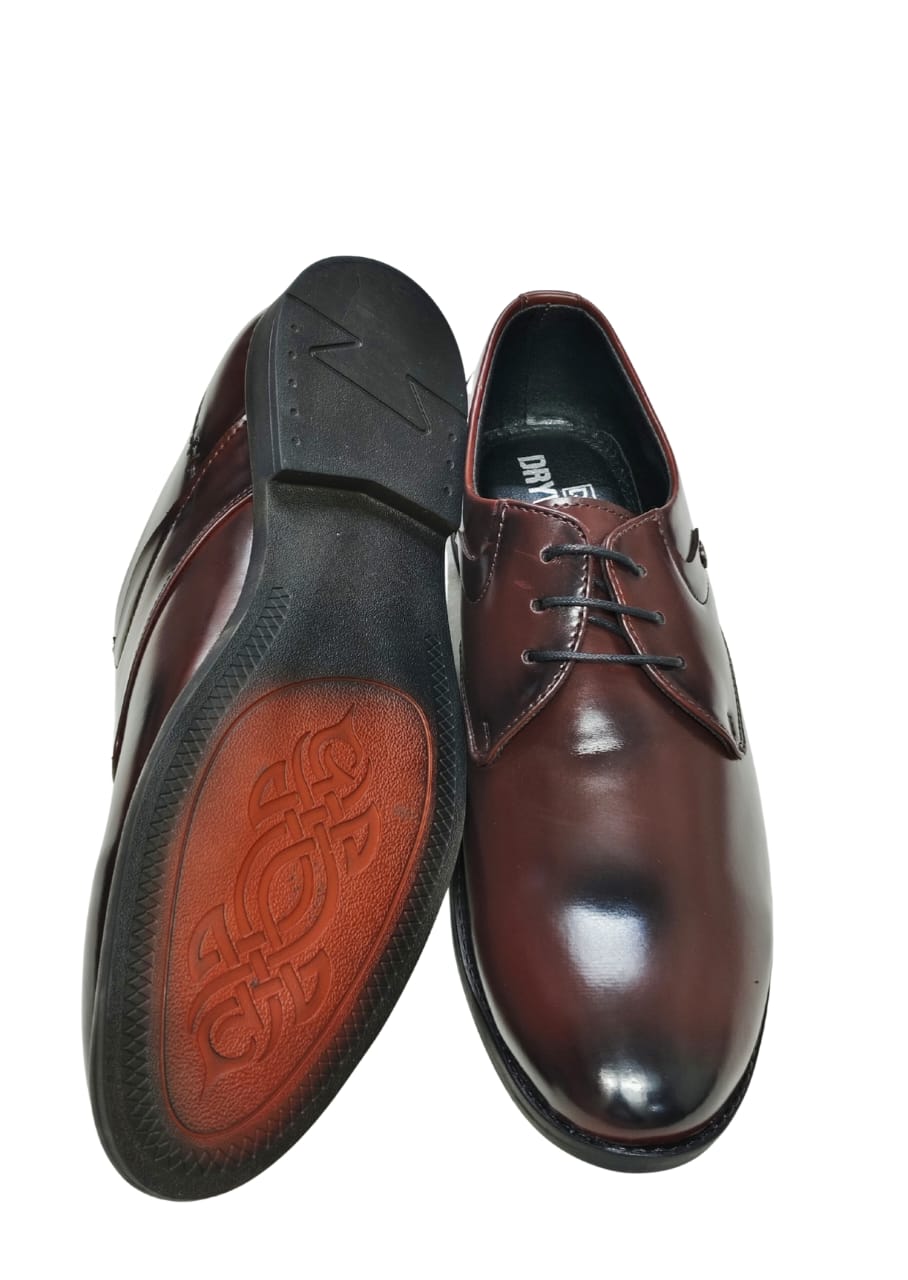 Men Cherry Formal Shoes