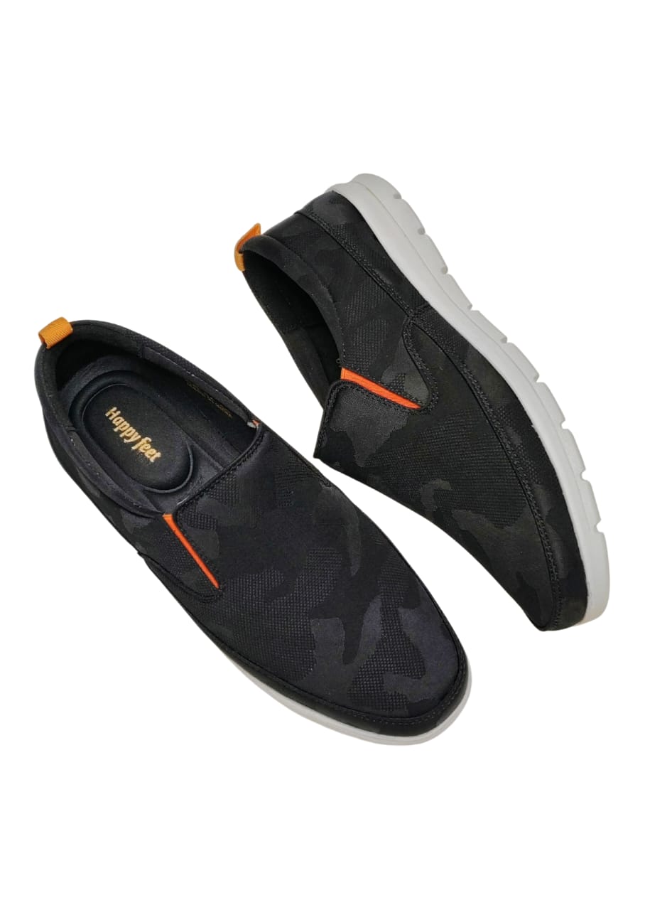 Men Black Comfort Casual Shoes