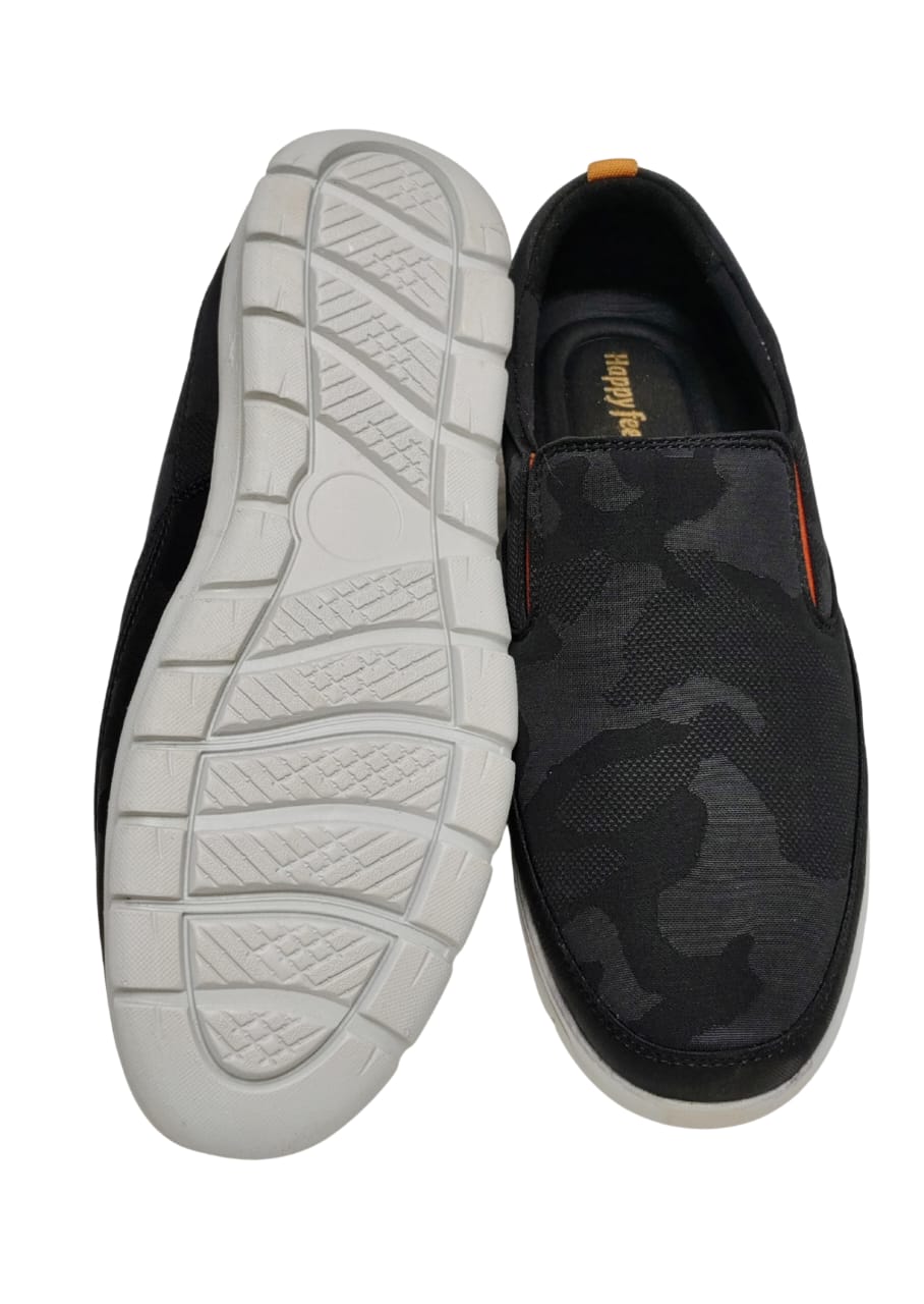 Men Black Comfort Casual Shoes
