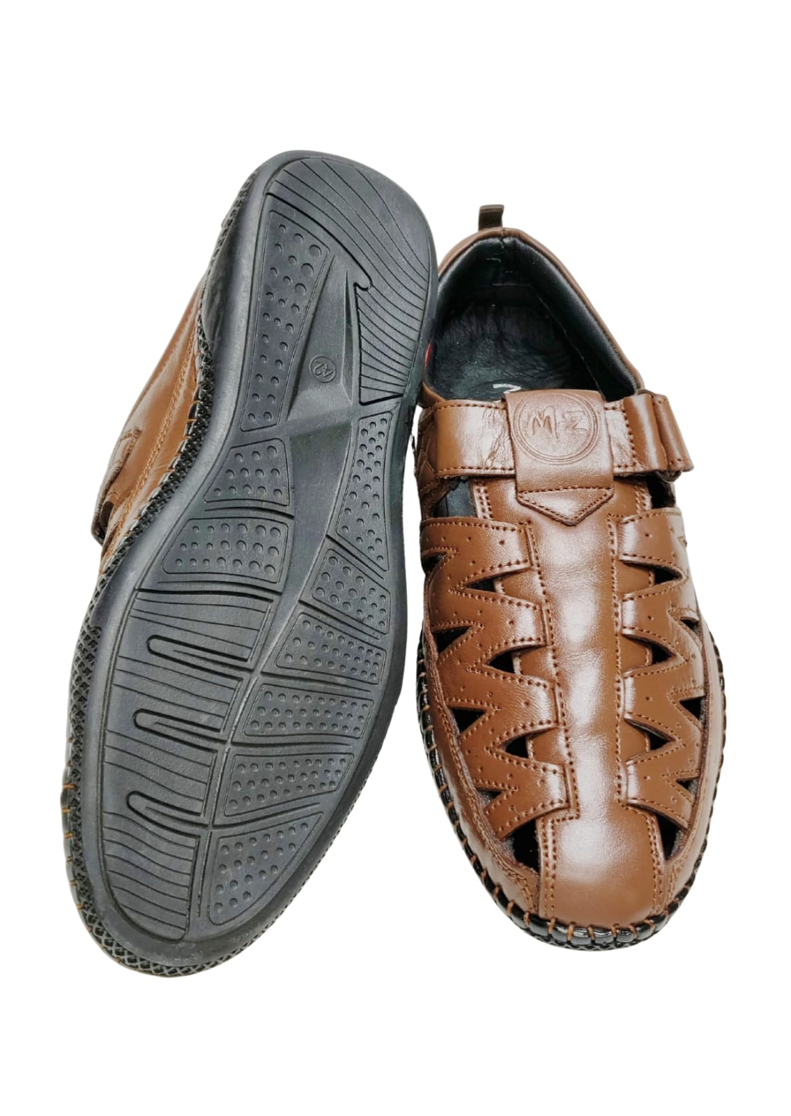 Men Tan Bantoo Shoes