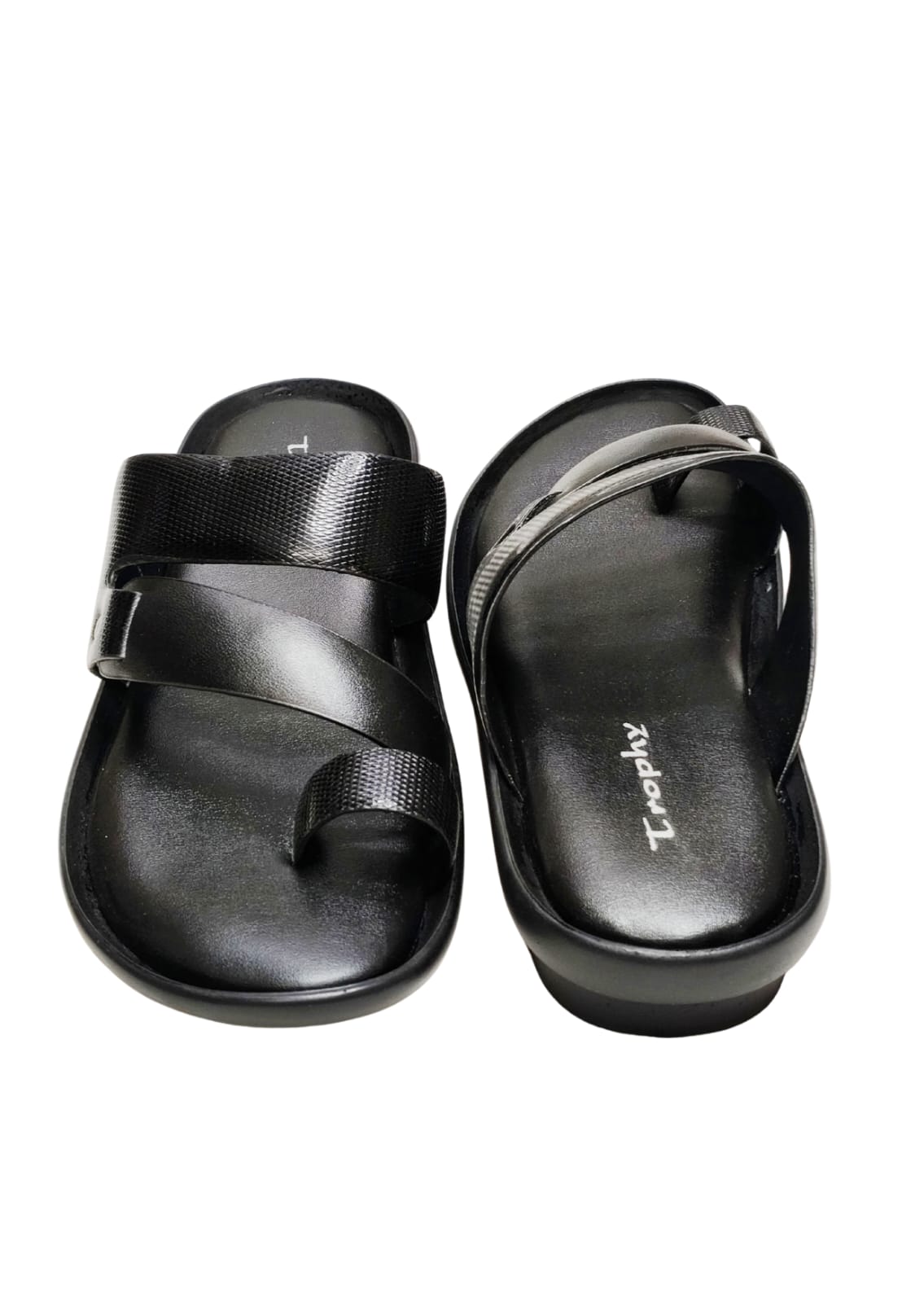 Men Black Thumb Chappal