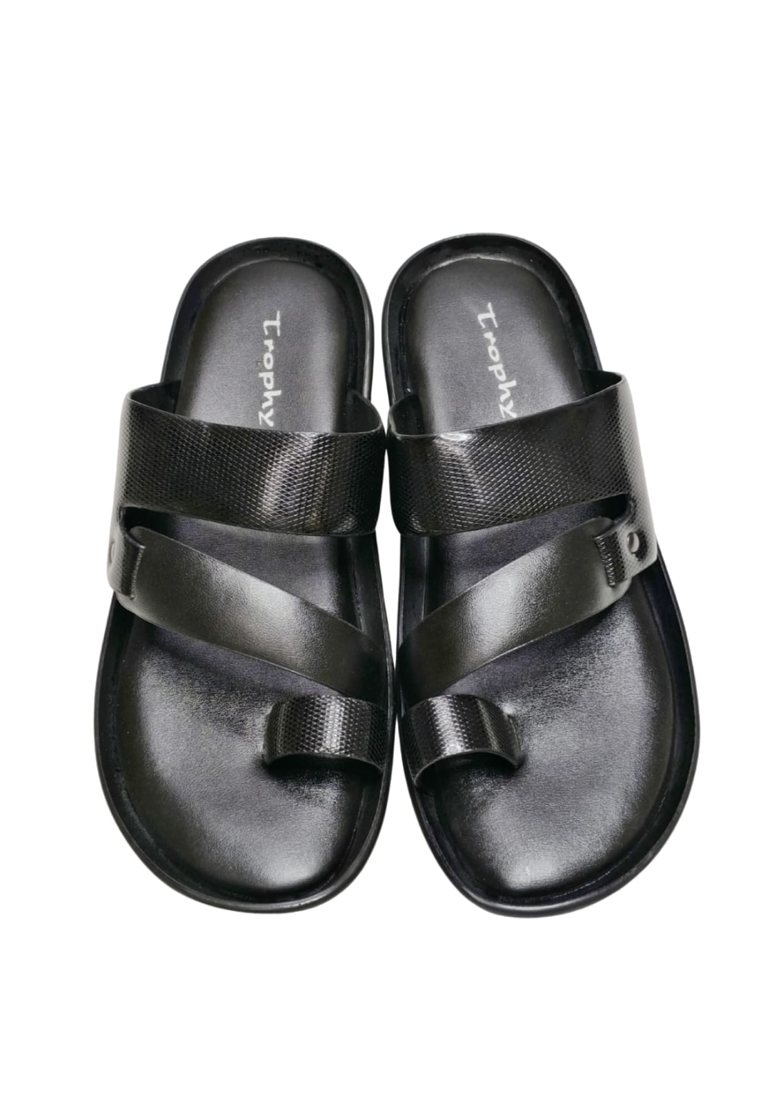 Men Black Thumb Chappal