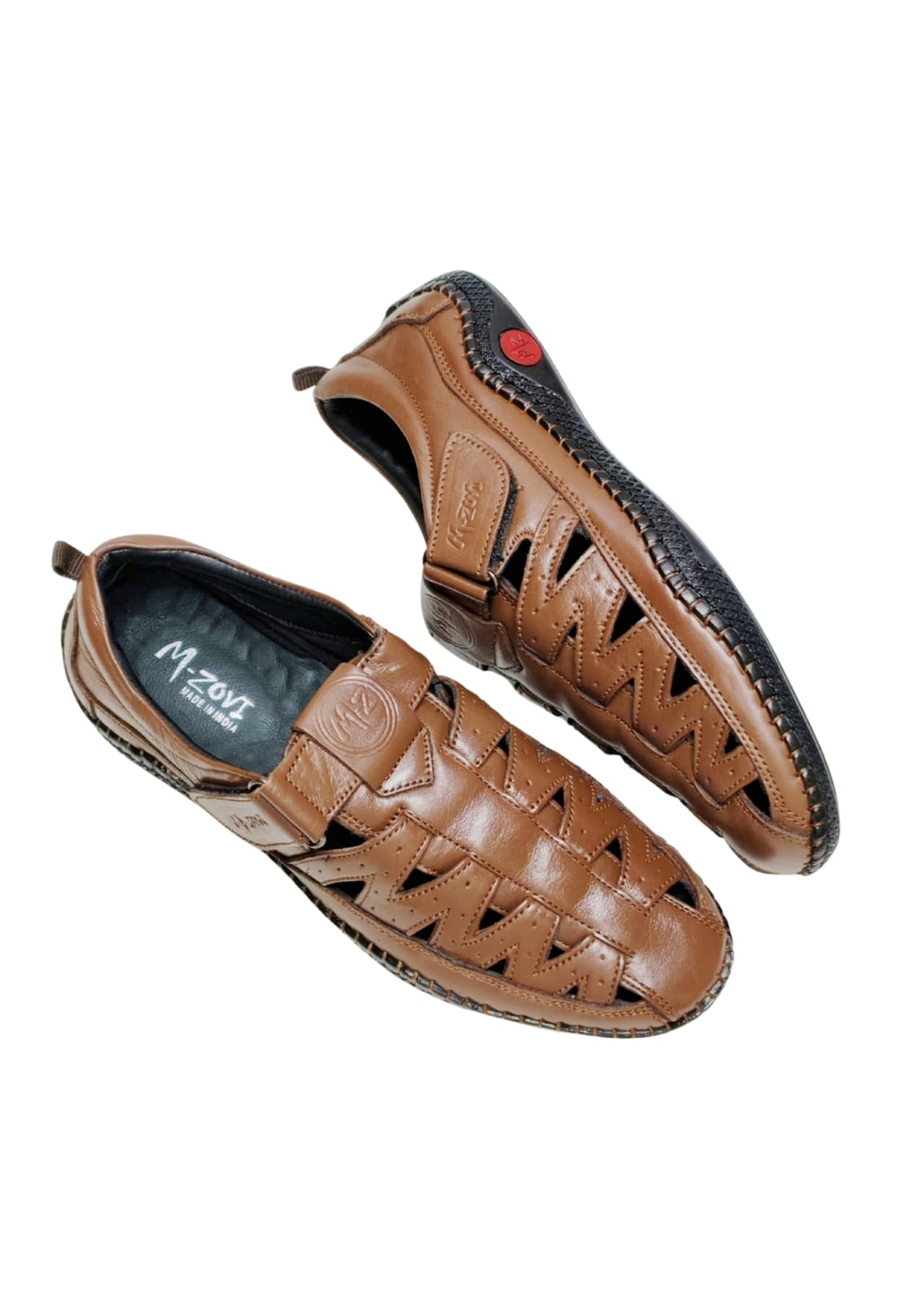 Men Tan Bantoo Shoes