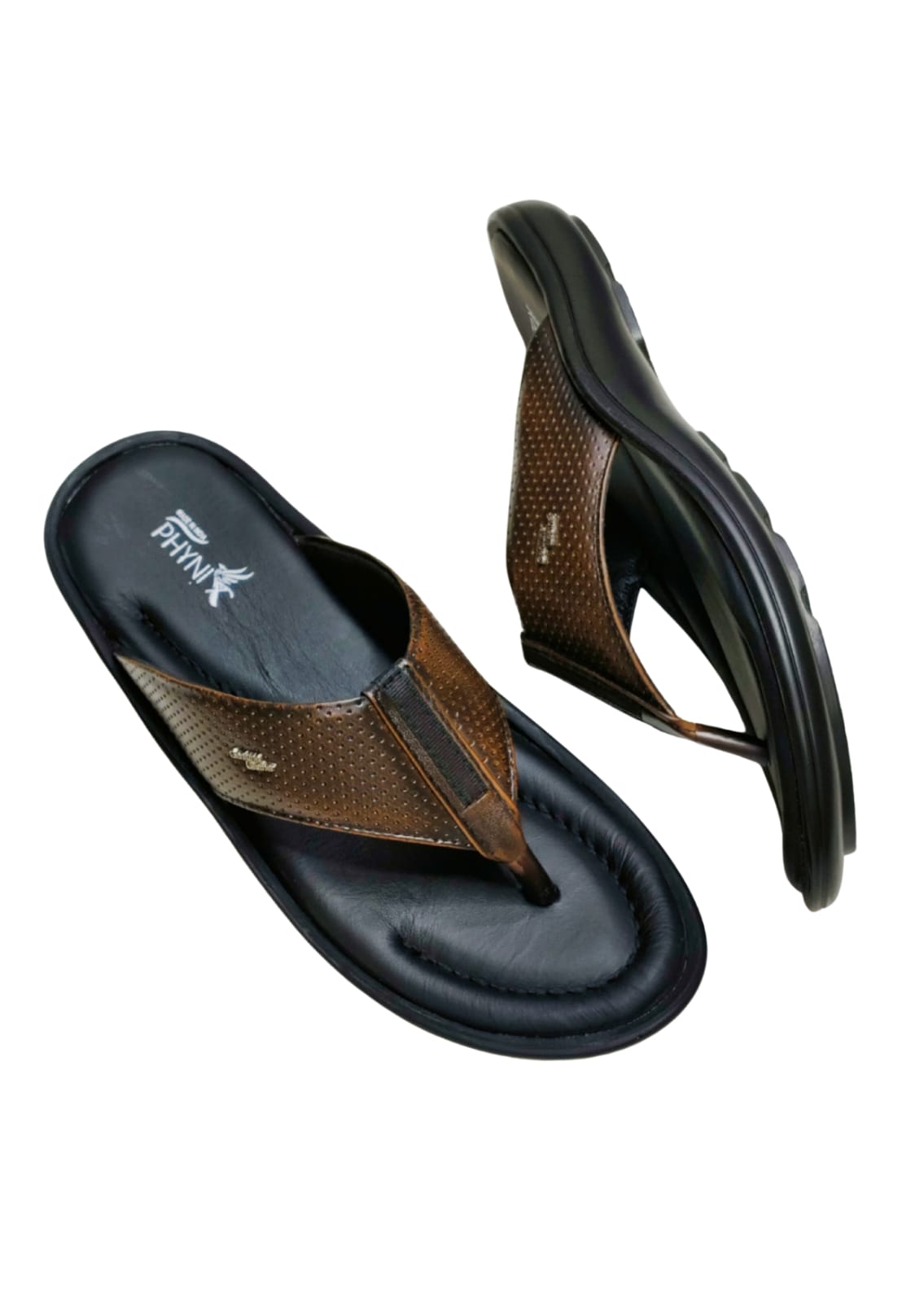 Men Brown Chappal