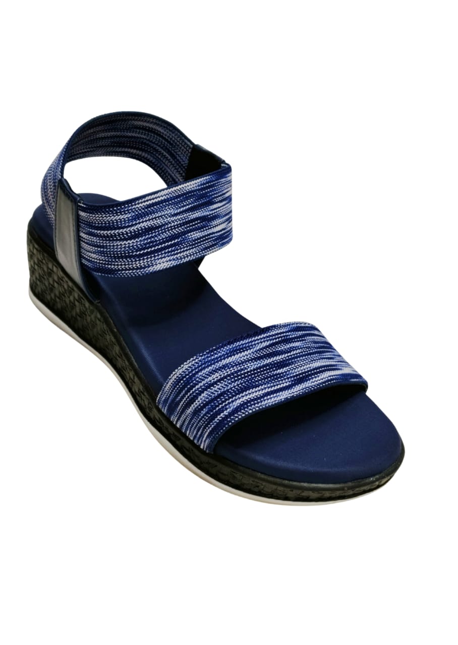 Women Blue Casual Sandal