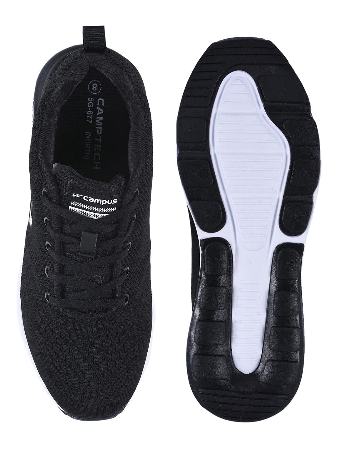 Men Black & White Shoes