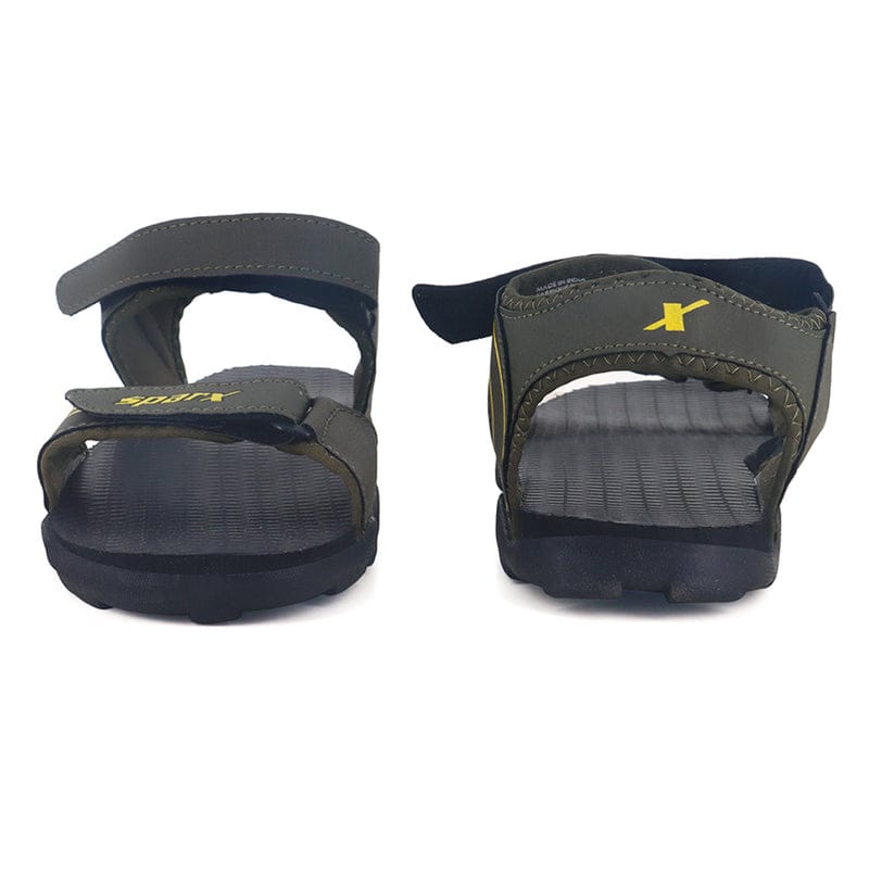 Men Olive & Green Sandle