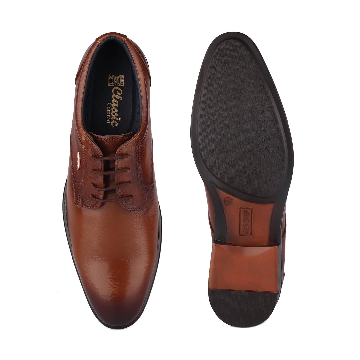 Men Tan Formal Shoes