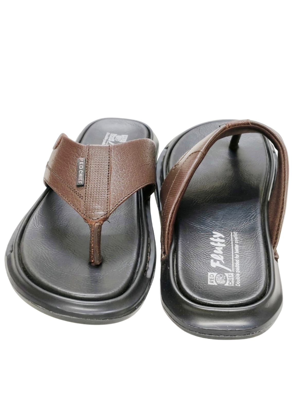 Men Brown Comfort Chappal