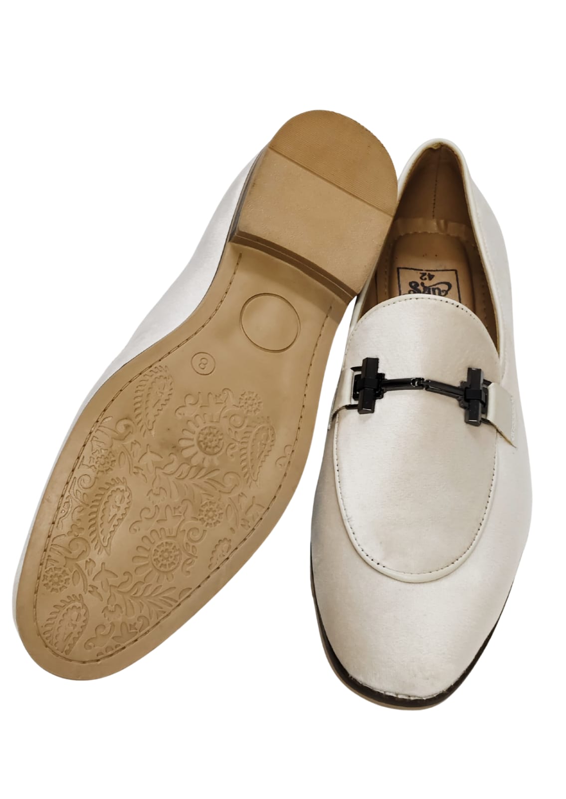 Men White Loafers