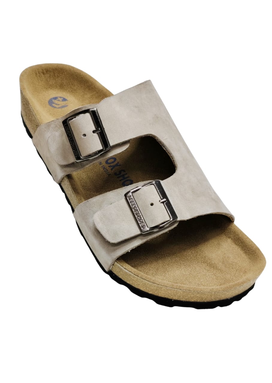 Men Cream Chappal