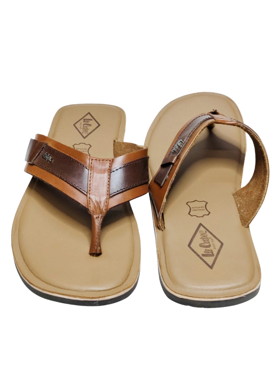 Men Brown Chappal