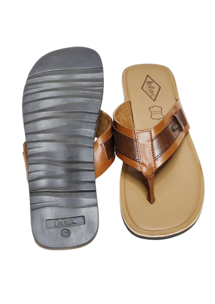 Men Brown Chappal