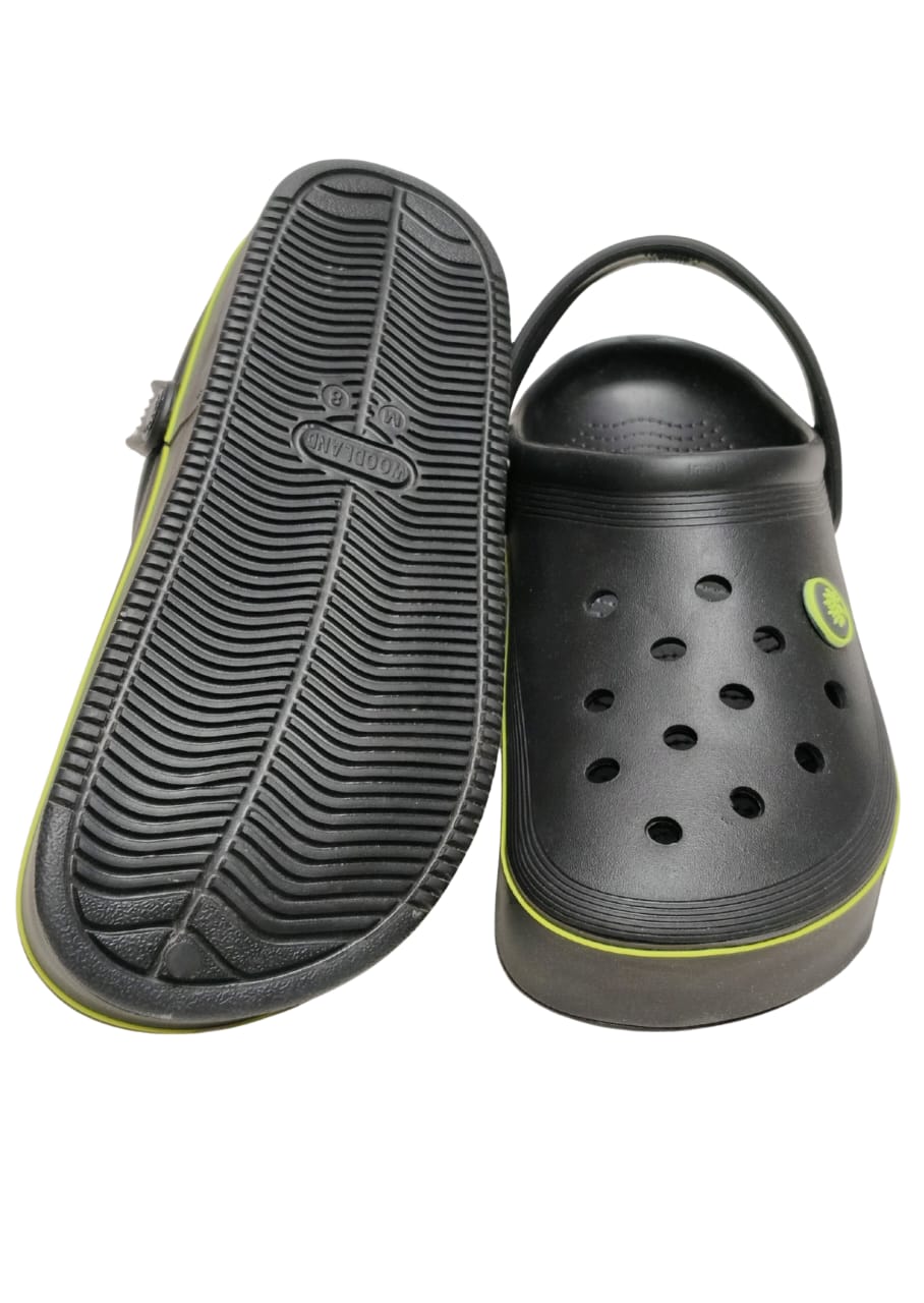 Men Black Crocs